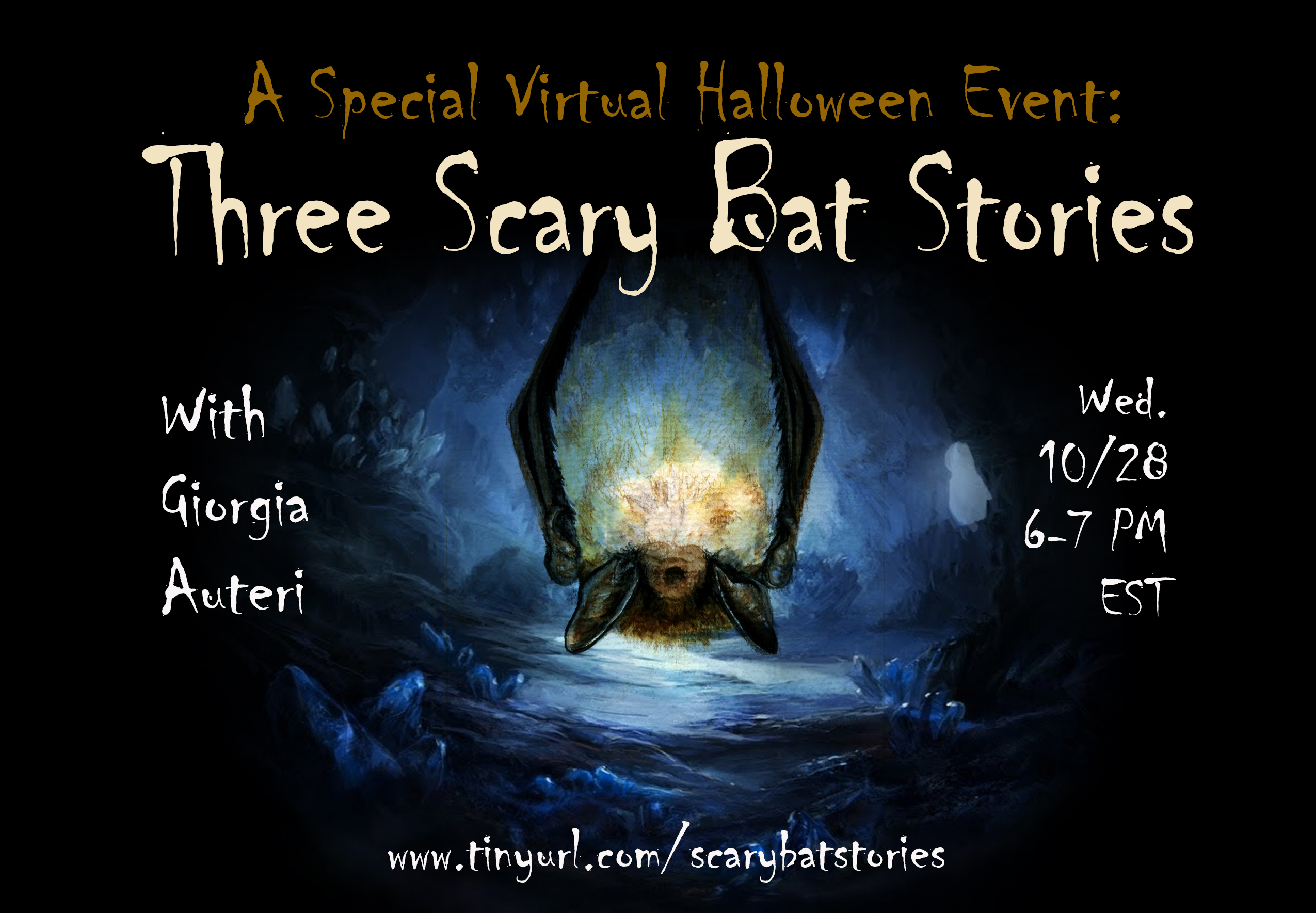 Three Scary Bat Stories: A Virtual Halloween Event